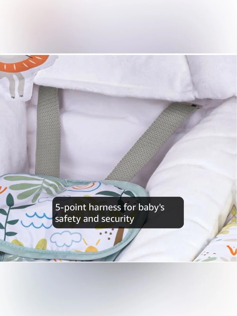 NIB - Ingenuity Keep Cozy 3-in-1 Grow with Me Vibrating Baby - Madi